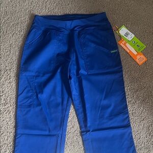 Landau ProFlex Royal Blue Scrub Pants Size XS